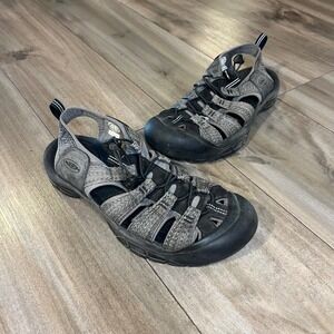Keen Waterproof Hiking Sandals Gray Black Mens Size‎ 11